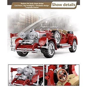 لگو تکنیک ماشین مرسدس کلاسیک مدل 617Pcs Mercedes Retro Classic Cars_اسباب بازی